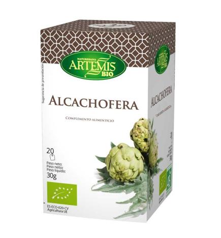 Alcachofera bio 20 filtros Artemis