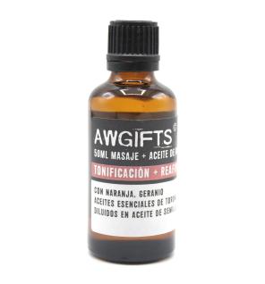 Aceite de Masaje 50ml - Tonificante y Reafirmante