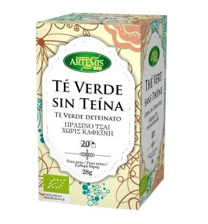 Te verde sin teina 20 filtros Artemis