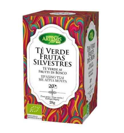 Te verde con frutas silvestres 20 filtros Artemis