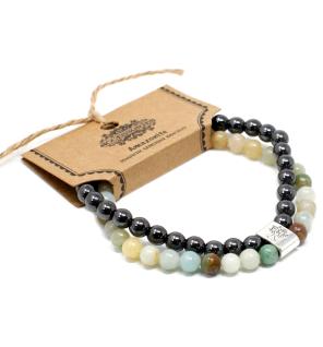 Pulsera de Piedras Preciosas Magnéticas - Amazonite