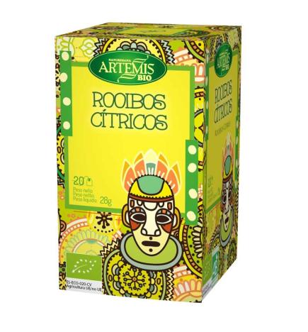 Rooibos citricos bio 20 filtros Artemis