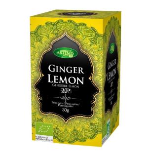 Jengibre limon - Ginger lemon 20 filtros Artemis