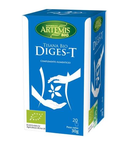 Tisana Digest bio 20 filtros Artemis