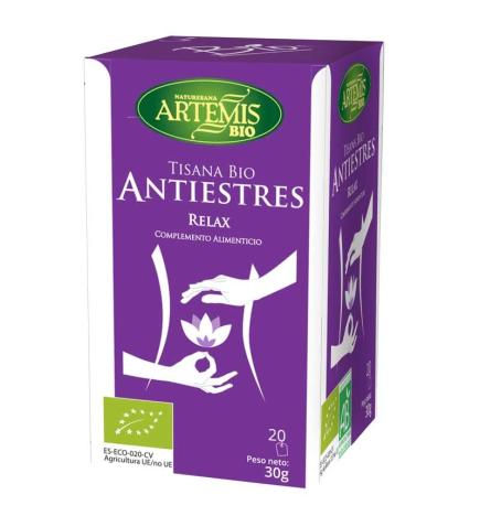 Tisana Antiestres bio 20 filtros Artemis