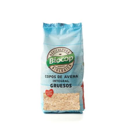 Copos de avena integral gruesos bio 500 g Biocop