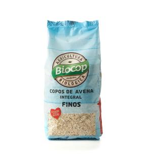 Copos de avena integral finos bio 500g Biocop