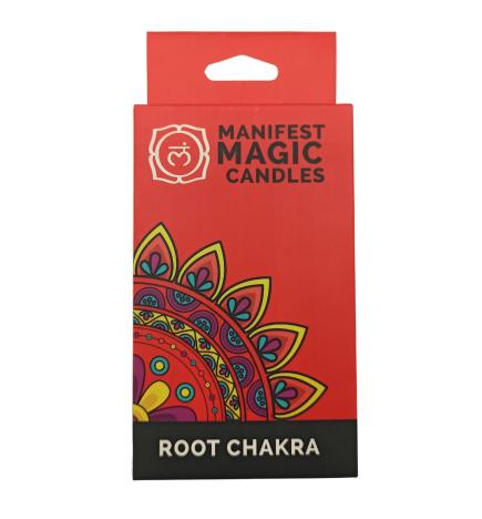 Velas Mágicas Manifest (pack de 12) - Rojas - Chakra Raíz