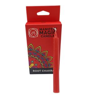 Velas Mágicas Manifest (pack de 12) - Rojas - Chakra Raíz