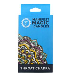 Velas Mágicas Manifest (paquete de 12) - Azul - Chakra Garganta