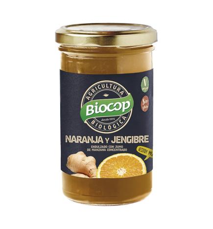 Compota de naranja y jengibre bio 265g Biocop