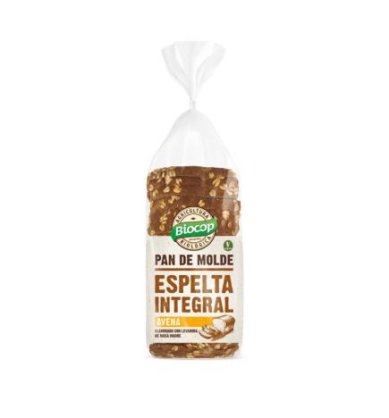 Pan molde espelta integral avena 400g Biocop