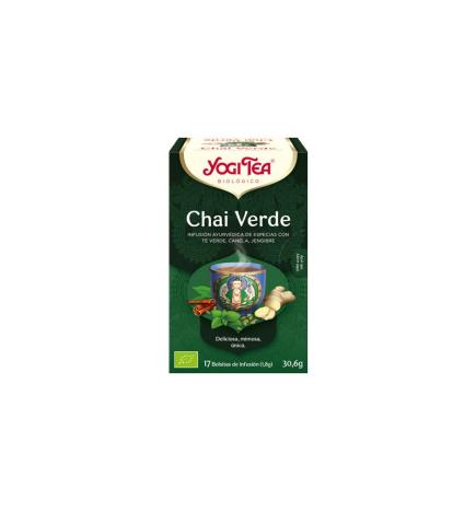 Yogi Tea Chai verde 17 filtros BIO