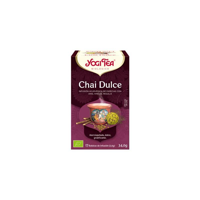 Yogi Tea Chai dulce 17 filtros BIO