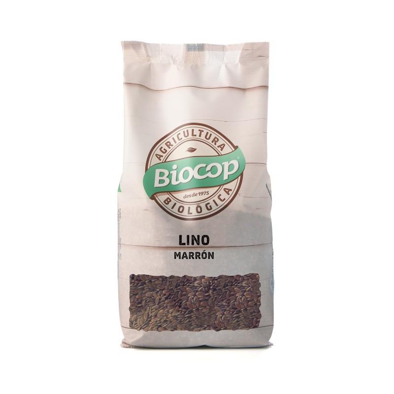 Lino marron bio 500g Biocop