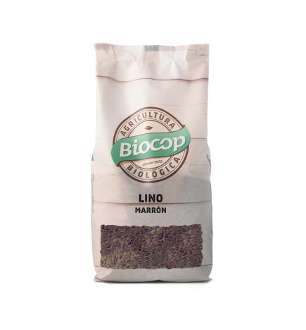 Lino marron bio 500g Biocop