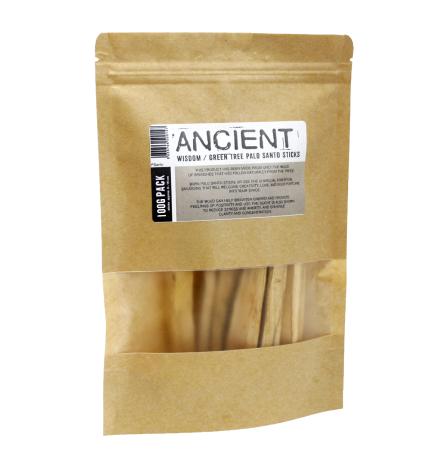 100g Palos de árbol verde de palo santo 10-15 Palitos