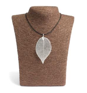 Collar - Hoja de valor - Plata