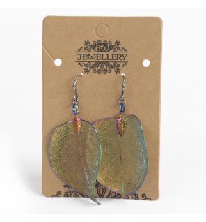 Pendientes - Hoja de valor - Multicolor