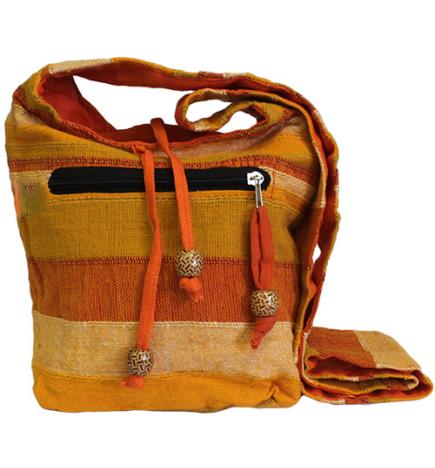 Nepal Sling Bag - Sunrise Orange