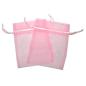 Bolsa de Organza - Rosa