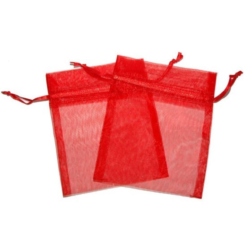 Bolsa de Organza - Rojo