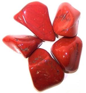 L Tumble Stones - Jaspe Rojo