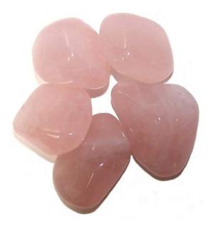 L Tumble Stones - Cuarzo Rosa