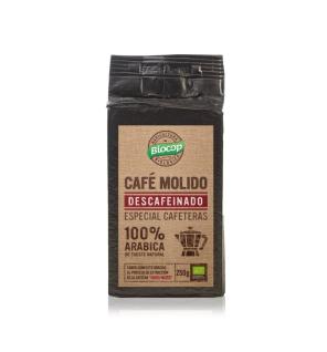 Cafe molido arabica descafeinado bio 250g Biocop