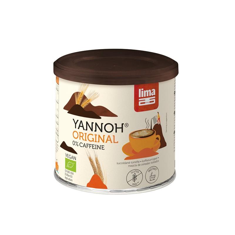 Yannoh instantaneo cafe de cereales bio lata 125g Lima