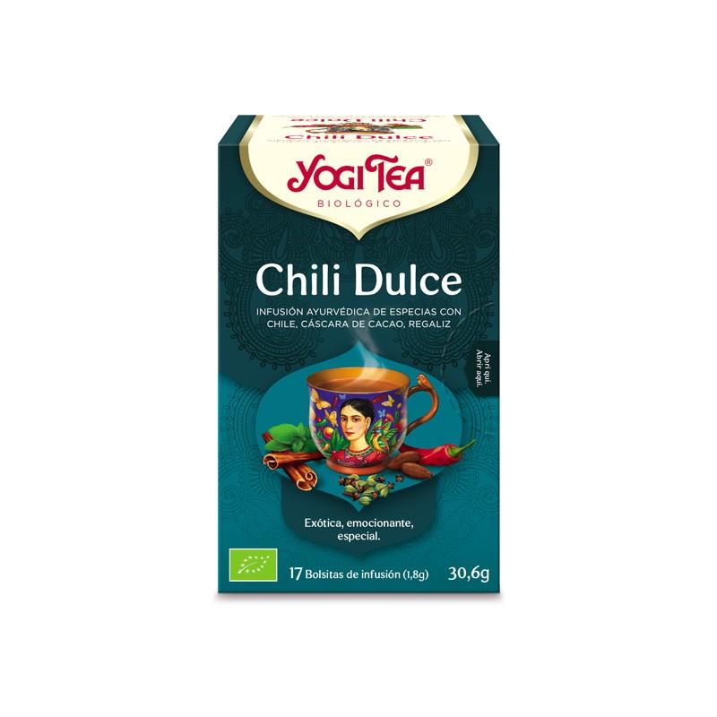 Yogi Tea Chili Dulce 17 filtros BIO