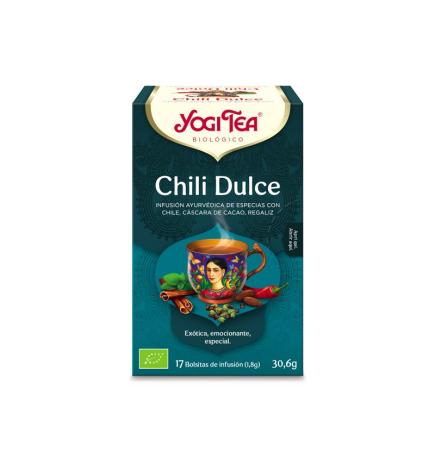 Yogi Tea Chili Dulce 17 filtros BIO