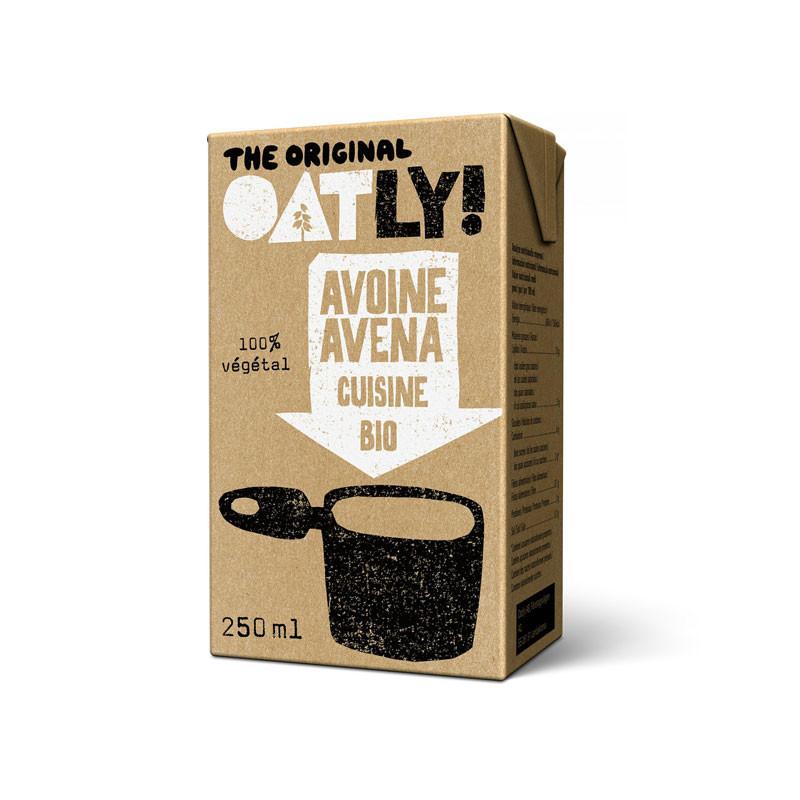 Crema de avena líquida para cocinar cuisine bio 250 ml Oatly