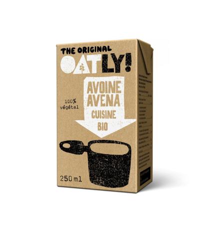 Crema de avena líquida para cocinar cuisine bio 250 ml Oatly