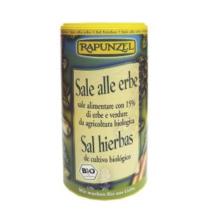 Sal con hierbas bio 125g Rapunzel