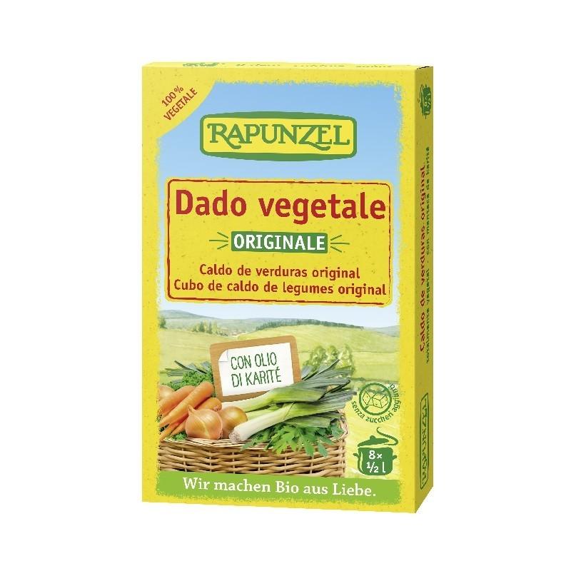 Caldo de verduras bio 8 cubitos Rapunzel