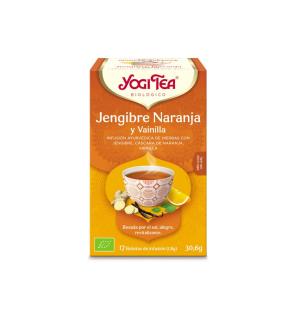 Yogi Tea Jengibre, naranja y vainilla 17 filtros BIO