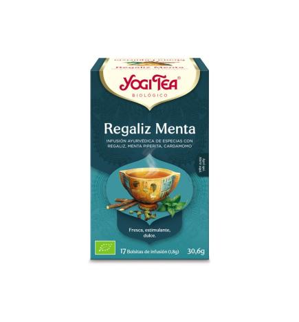 Yogi Tea Regaliz Menta 17 filtros BIO