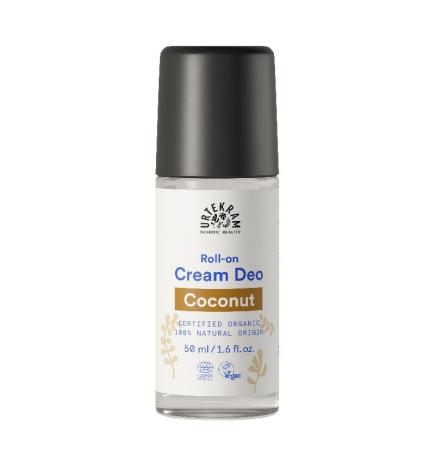 Desodorante roll-on de coco bio 50ml Urtekram