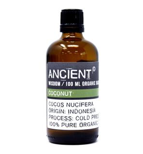 Aceite Base orgánico 100ml - Coco