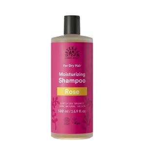 Champu de rosas para cabello seco bio 500ml Urtekram