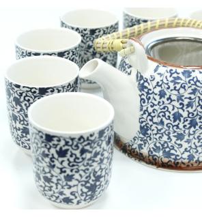 Set de tetera - Modelo azul