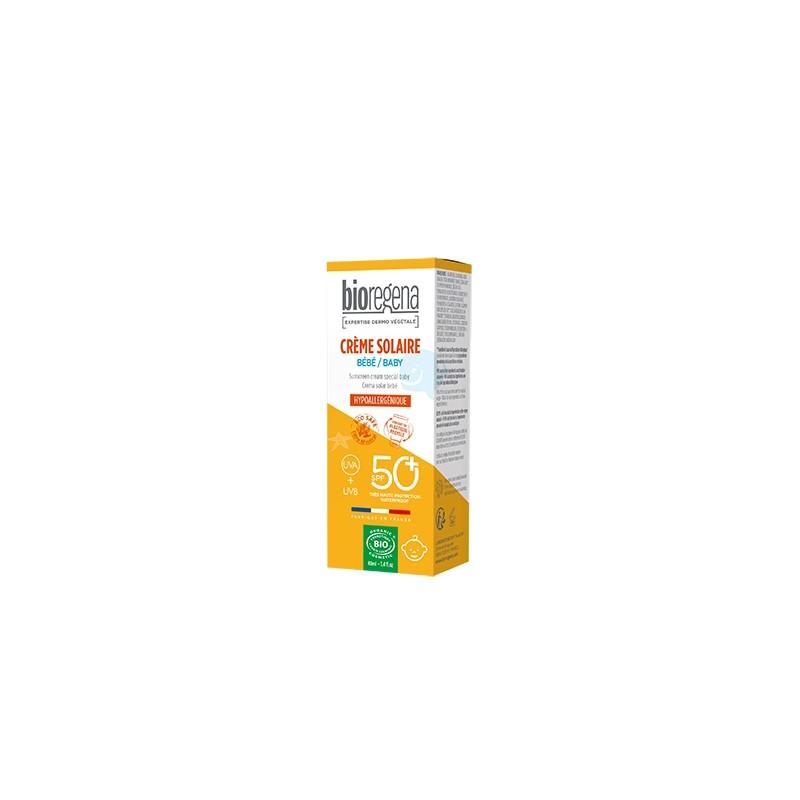 Crema solar bebe +6M spf 50+ Bio 40ml Bioregena