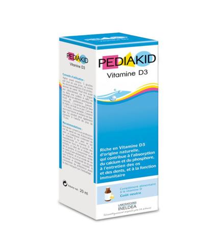 Vitamina D3 1000UI 20ml Pediakid