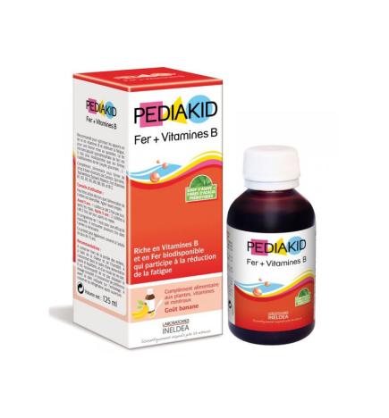 Jarabe infantil hierro + vitaminas B 125ml Pediakid