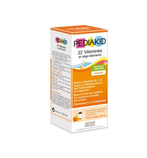 Jarabe infantil 22 vitaminas y oligoelementos 125ml Pediakid