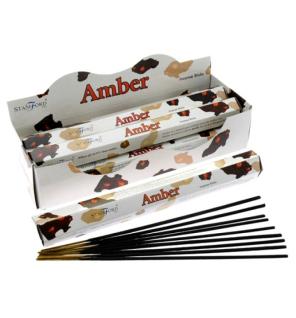 Amber Premium Stamford Incense Sticks