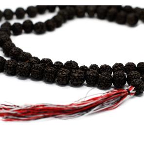 108 Rudraksha Japa Mala - Oscuro