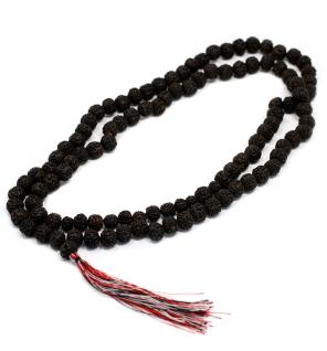 108 Rudraksha Japa Mala - Oscuro