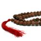 108 Rudraksha Japa Mala - Marron